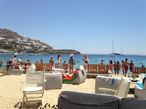 Ornos Beach in Mykonos island, Greece - Mykonos Traveller