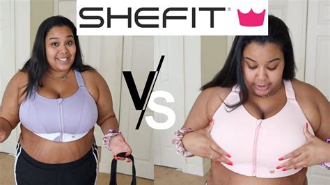 Shefit Flex Vs Ultimate Sports Bra On Shefit On Plus Size Woman Youtube