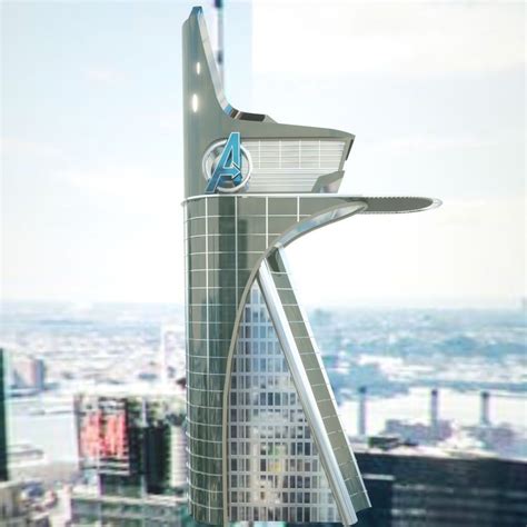 Torre De Los Avengers En 2024 Arquitectura Edificios Torres