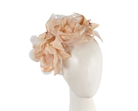 Large Nude Flower Fascinator By Max Alexander Online In Australia Hats From OZ MA NU