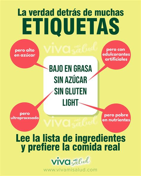 Aprende A Leer La Etiqueta Nutricional De Los Alimentos Artofit