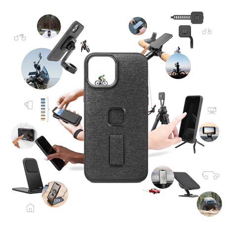 Peak Design Mobile Everyday Loop Case Iphone 12 Pro Max Charcoal