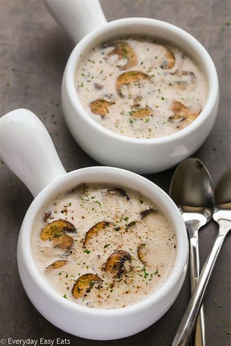 Creamy Mushroom Soup Keto Gluten Free Mushroom Soup Recipes