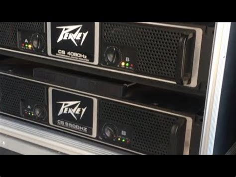 Tes Power PEAVEY Cs 9500 HZ Dengan Beban Spiker 18 Inch X2 Main Di 4