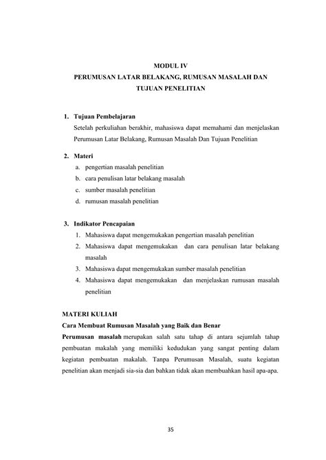 Contoh Rumusan Masalah Pada Jurnal Grizs Blog