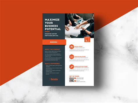 10 FREE InDesign Flyer Templates on Behance