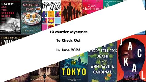 10 Murder Mystery Novels to Check Out in June 2023 | Books - Storizen