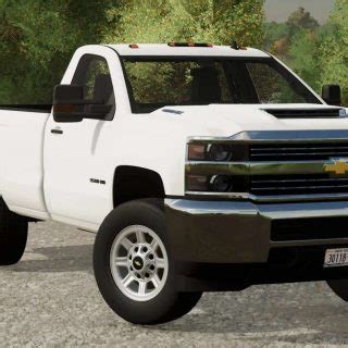 2017 Chevy Silverado 3500HD Single Cab Long Bed V1 0 FS22 Mod Farming