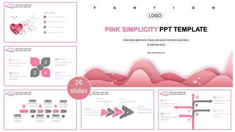 Pink Business Report Powerpoint Templates Best Powerpoint Templates And