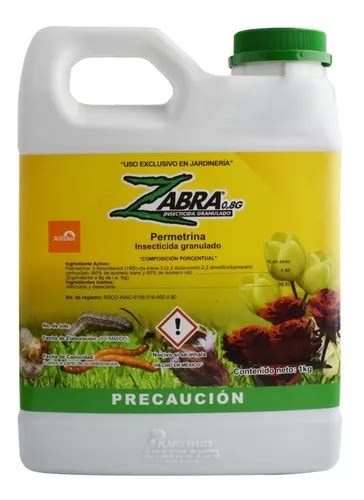 Insecticida Granulado Zabra 8g 1 Kg Allister Gusano Hormiga Meses