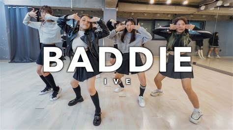 Dance Challange Baddie 아이브 Sj댄스스쿨 Dance Video Youtube