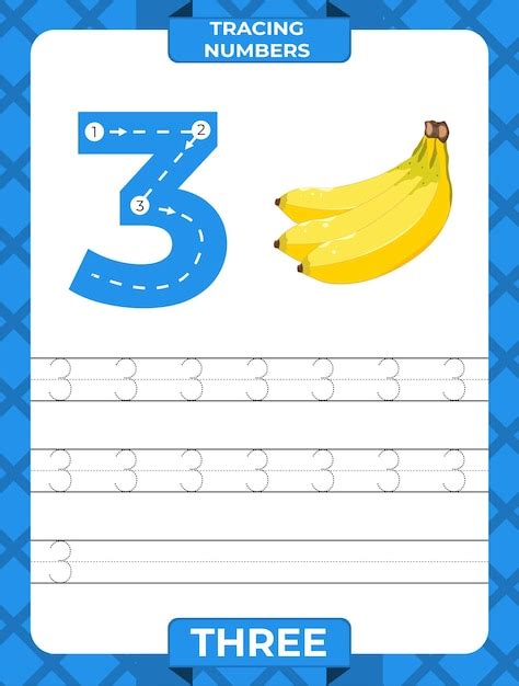 Trace Num Ro Feuille De Travail Pour Apprendre Les Nombres Mat Riel