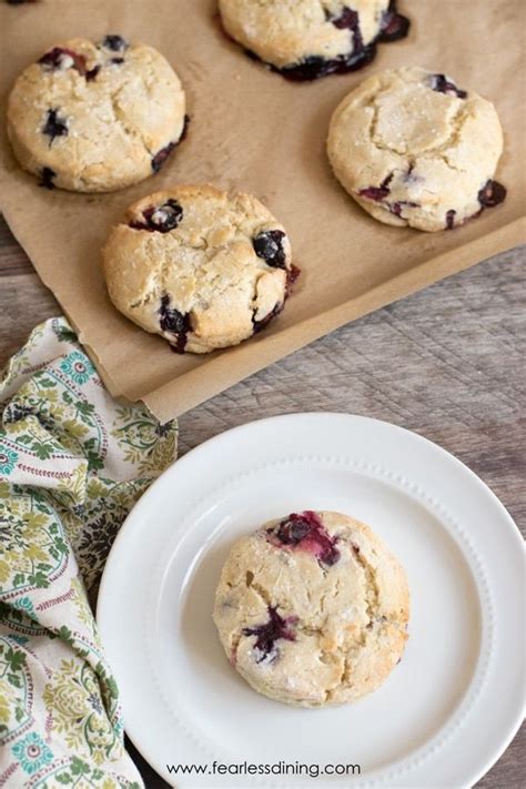 These Gluten Free Blueberry Scones Make A Delicious Breakfast Or Brunch Scones Made From