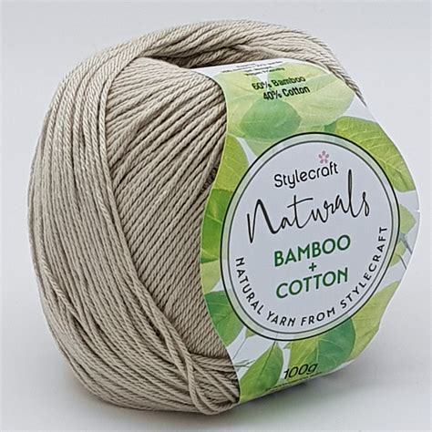 Stylecraft Naturals Bamboocotton Natural 7146 Truro Wool