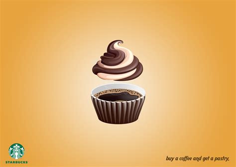 Starbucks Print Advert By ACC Grannot Cupcake Ads Of The World