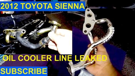 Toyota Oil Cooler Line