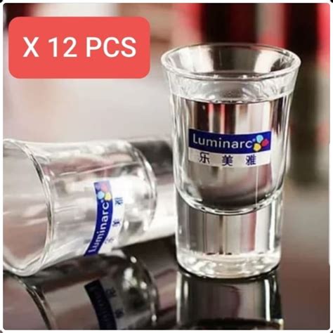 Jual 1 Set Isi 12 Pcs Gelas Sloki Gelas Shot Gelas Whiskey Gelas