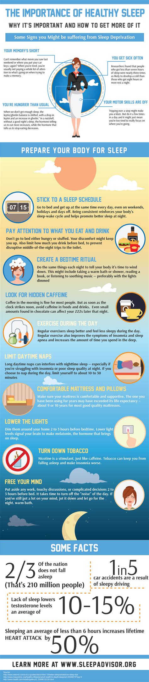 Importance Of Healthy Sleep Infographic Infographics