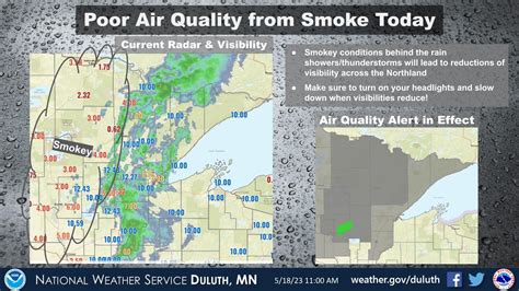 Nws Duluth On Twitter Air Quality Alert Has Been Extended Across