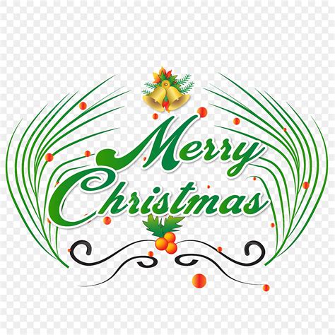 Merry Christmas Typography Vector Hd Png Images Decorative Christmas