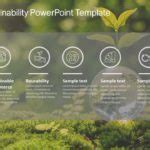 Green Sustainability PowerPoint Template