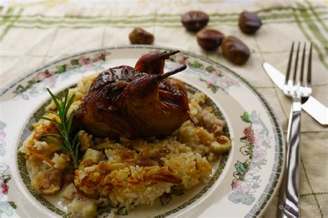 Roast Quail with a Chestnut and Prune Stuffing | EatwithMeİstanbul