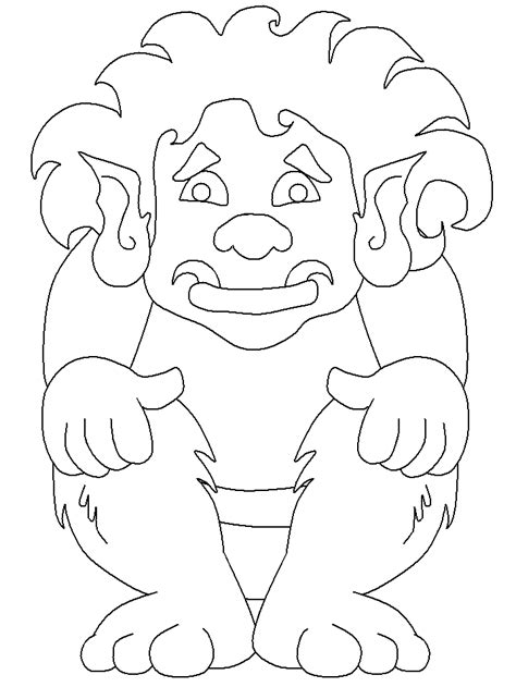 Three Billy Goats Gruff Bridge Coloring Pages Coloring Pages