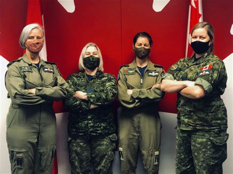 The Women Of Canadian Detachment Tinker Rcafs Future Leaders Skies Mag