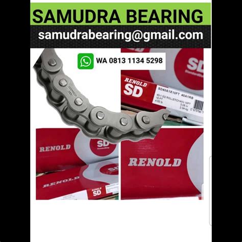 Jual Renold Roller Chain Simplex Duplex Triplex Pt Samudra Bearing