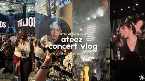 Ateez Concert Vlog Towards The Light Will To Power In Arlington