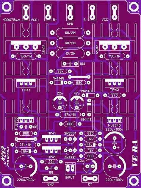 Pcb Layout Of Amplifier Pcb Design Layout Pcbway 53 Off