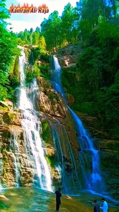 Trarkhal Waterfall Dist Kotli Azad Kashmir Kashmir Pakistan