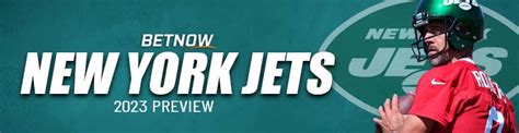 New York Jets 2023 Preview | NFL Upcoming Season | BetNow