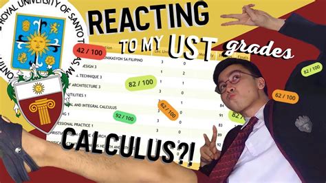 Reacting To My Ust Architecture Grades 👨🏻‍💻📚 Tots On My College