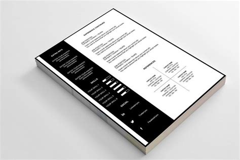 Draco Pages Resume Template