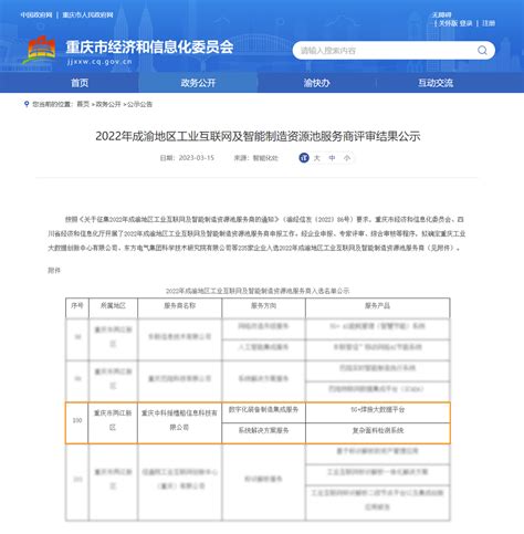 摇橹船科技成功入选2022年成渝地区工业互联网及智能制造资源池服务商凤凰网