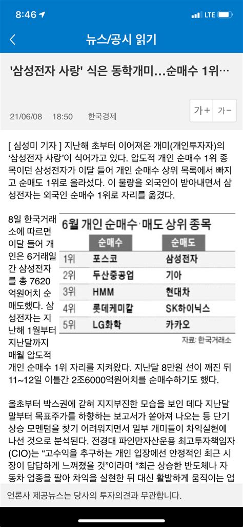 제2의 삼성전자 주식 에펨코리아