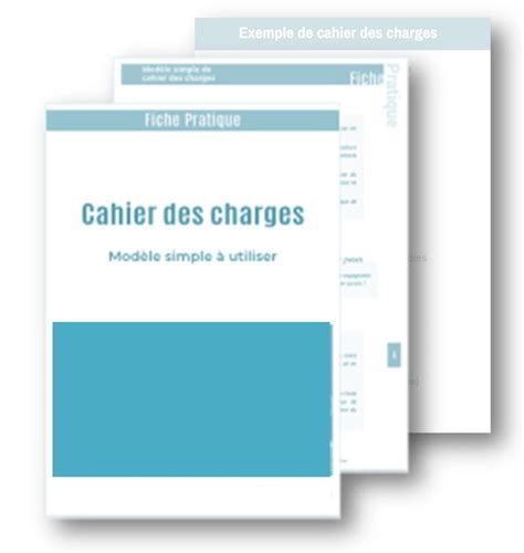 Mod Le De Cahier Des Charges Sur Word Mod Les Word