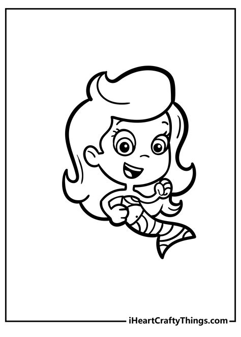 Bubble Guppies Gil Coloring Pages