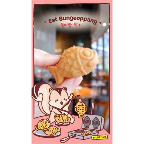 Jual Mini Bungeoppang Korean Street Food Kue Bolu Roti Ikan Khas Korea