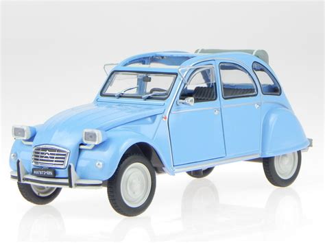 Citroen Cv Cv Ente Blau Modellauto Leo