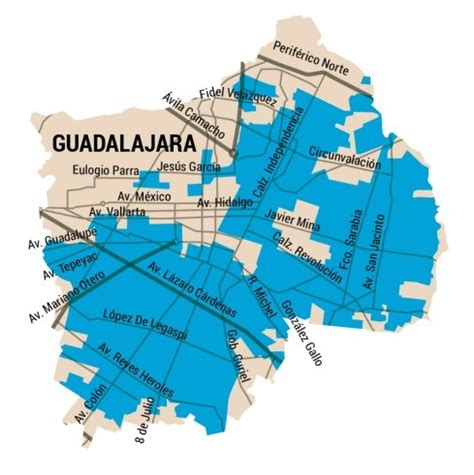 Corte de agua en ZMG Colonias de Guadalajara donde se suspenderá el