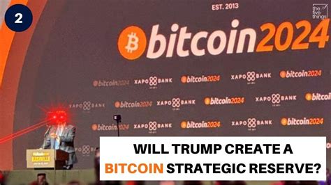 President Trump And A Bitcoin Strategic Reserve Things To Know