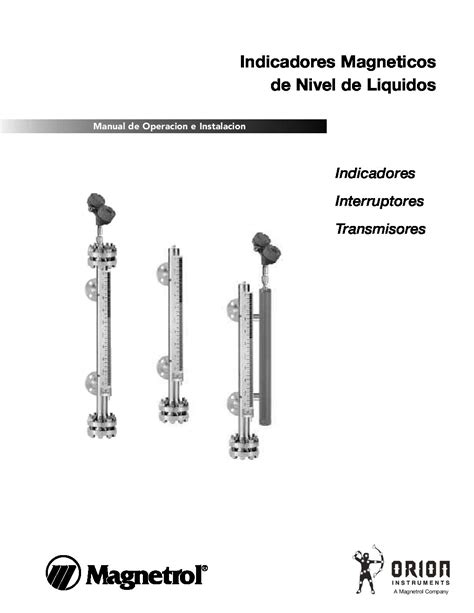 Indicadores Magnéticos De Nivel De Líquidos Formación Industrial