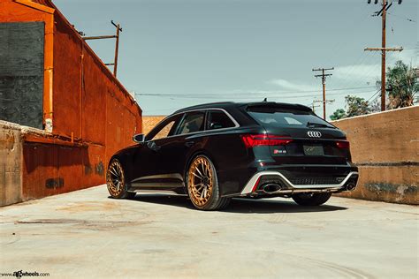 Audi Rs6 Avant Srx01 Matte Polish Ddt Monaco Copper Fade Avant Garde Wheels 12 Audi Rs6 Avant