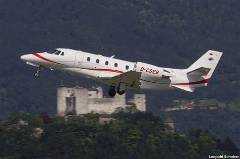 D CSEB Cessna Citation 560XL Adolf Wuerth Airport Salzburg SZG 07 2020