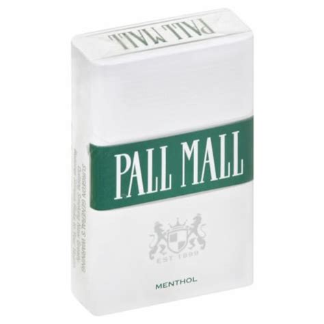 Pall Mall Menthol White Cigarettes 1 Ct Smiths Food And Drug