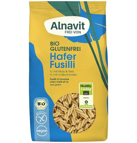 Alnavit BIO Fusilli bezlepkové ovesné kukuřičné a rýžové