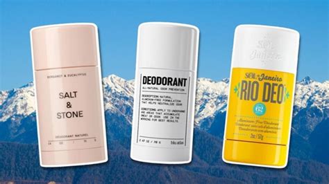 The Best Deodorants Without Aluminum And Parabens