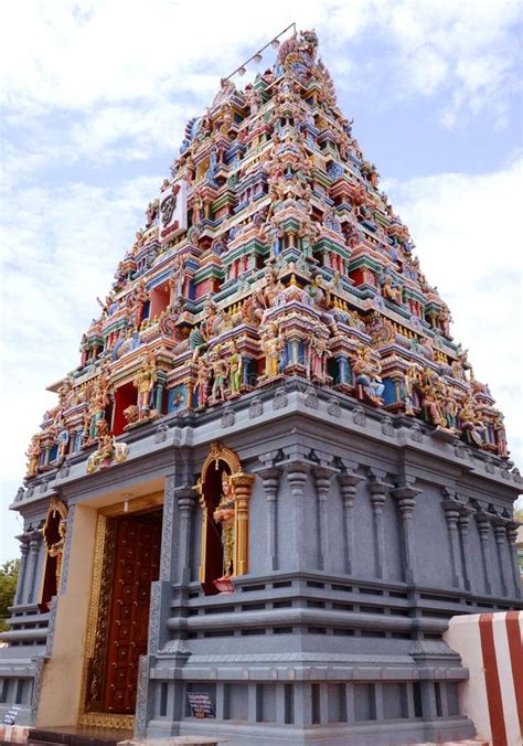 Hindu Temple Tower Stock Photo Image Of Painted Architecture 41916416